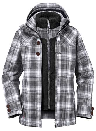 Yale 3 in 1 Jacket III Steelgrey Dames