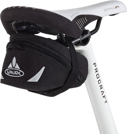 Tube Bag M Black Zadeltas