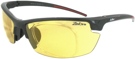 Tracks Zwart Rood Sportbril (Zebra)
