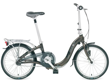 Ciao P8 Nexus 8v Mat-donkerbruin Vouwfiets