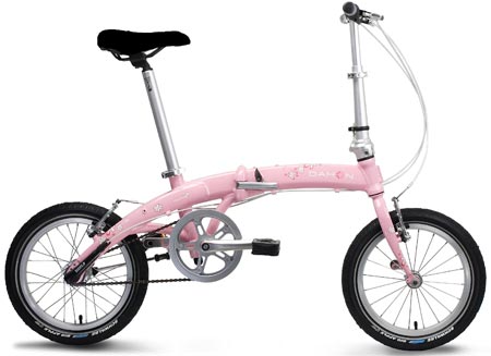 Curve D3 SA 3v Roze Vouwfiets