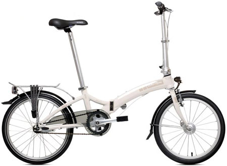 Dahon : Roo D3 3v Wit Vouwfiets 