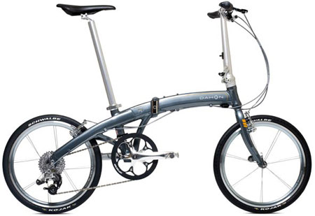 Mu SL X9 Grijs/Blauw Vouwfiets 2011 - Het topmodel in de Mu serie: de SL-uitvoering. Het enige wat niets voorstelt, is zijn gewicht. Maar ook ten opzichte van andere eigenschappen neemt hij met alle andere modellen een loopje.