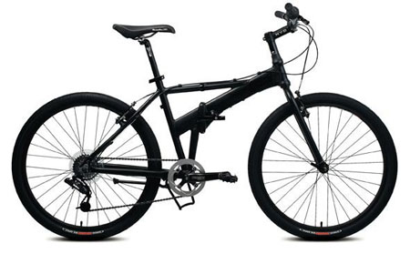 Jack 18 Shadow Zwart Vouwfiets 2011