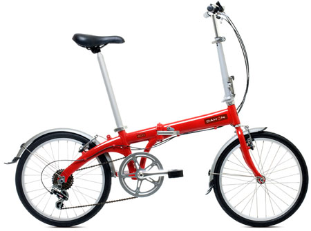 picture Eco C7 7-Speed Rood Vouwfiets