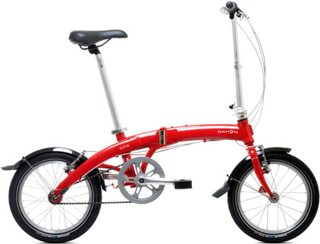 picture Curve D3 Rood Vouwfiets