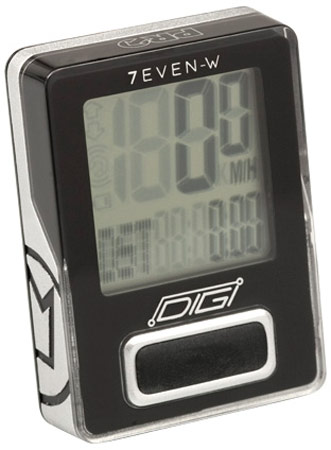 picture Digi 7even Draadloze Fietscomputer Zwart