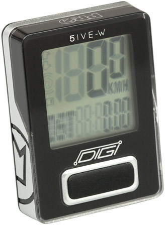 picture Digi 5ive Draadloze Fietscomputer Zwart