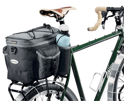 Deuter : Rack Top Pack Achtertas Black/Anthracite 