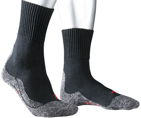Falke : TK 1 Heren Trekking Sok Zwart 