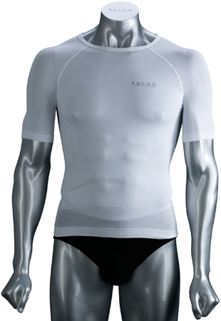 Athletic Cool Heren Shirt Korte Mouwen Wit