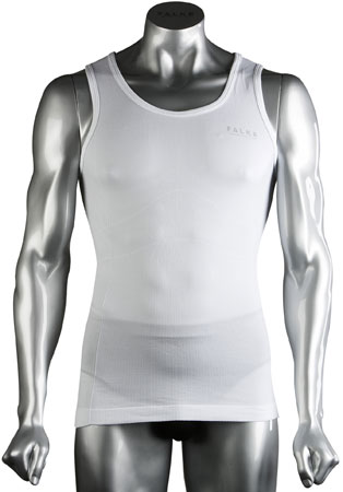 Comfort Cool Heren Shirt Zonder Mouwen Wit