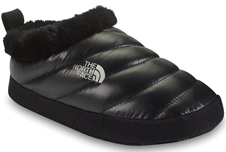 NSE Tent Mule Fur II Sloffen Shiny Black Black Dames