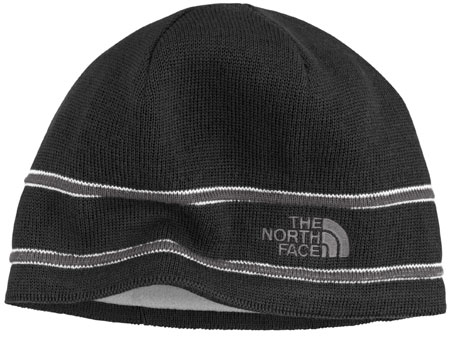 TNF Logo Beanie TNF Black Graphite Grey