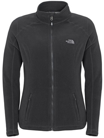 100 Glacier Full Zip TNF Black Dames