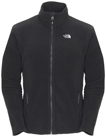 100 Glacier Full Zip TNF Black Heren