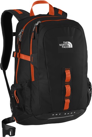 Base Camp Hot Shot Rugzak TNF Black Monarch Orange