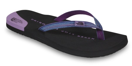 Ava Morocco Purple/TNF Black Dames Slipper