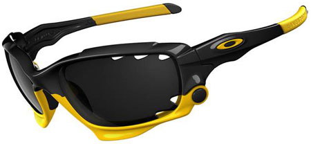 Livestrong Jawbone Polished Black Black Iridium Zonnebril