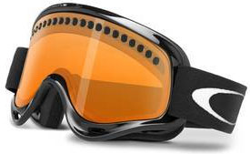 XS O Frm Snow Jet Black w Persimmon Skibril