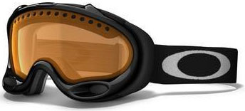 A Frame Snow Jet Black w Persimmon Skibril