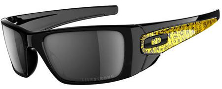 Fuel Cell Polished Black Black Iridium Livestrong Zonnebril