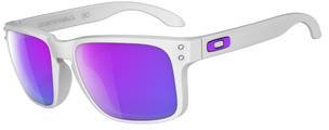 picture Holbrook Matte White/Violet Iridium Zonnebril