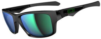 picture Jupiter Squared Polished Black/Jade Iridium Zonnebril