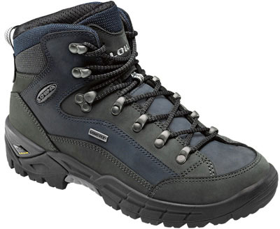 Renegade GTX Mid Ladies Asphalt/Navy Wandelschoen Renegade GTX Mid Ladies Asphalt/Navy Wandelschoen