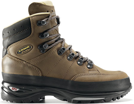 Lady Sport Antiekbruin Dames Wandelschoen