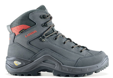 Kody GTX Mid All Terrain Grijs/Rood Heren Wandelschoen