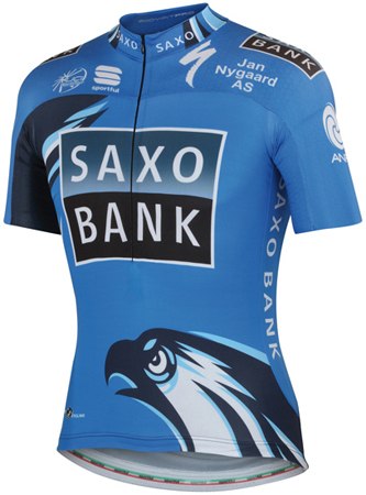 picture Saxo Bank 12 Bodyfit Pro Race Fietsshirt