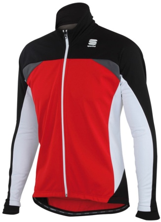 picture Cyclone Softshell Fietsjack Red Heren