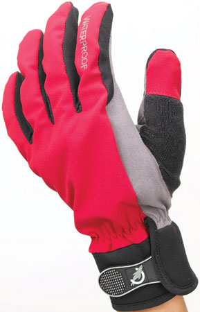 All Weather Glove Heren Rood