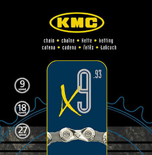 picture X9-93 9-Speed Zilver/Grijs Ketting