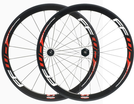 picture F4R Full Carbon Clincher Wielset met Fast Forward Naaf