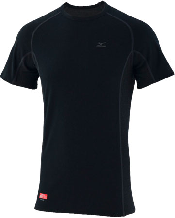 Middle Weight Tee Ondershirt Black Heren
