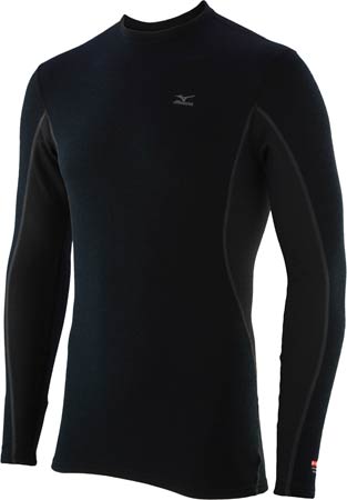 L S Crewneck Shirt Heren Black