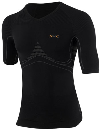Accumulator Undershirt Korte Mouwen Zwart/Antra Heren