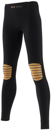 Broek Energizer Lang Zwart/Oranje Dames
