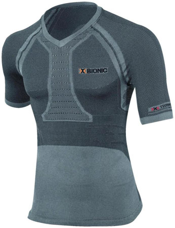 Fennec Shirt Running Korte Mouwen AnthraciteSilver Heren