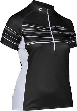 Cannondale : Jersey Frequency Black/White Dames 