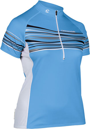 Cannondale : Jersey Frequency Pacific Blue Dames 