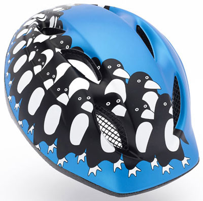 Buddy Pinguin Blauw Helm