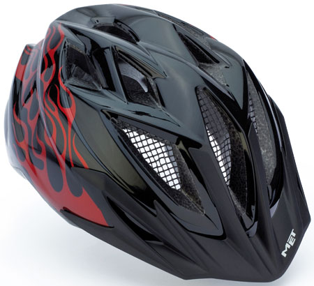 Crackerjack Rood Zwart Helm