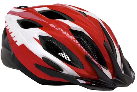 Xilo RoodZwart Helm Universeel