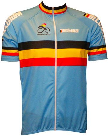 picture Nationale Teamkleding Belgie Fietsshirt