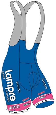 Santini : Team Lampre 2011 Koersbroek 