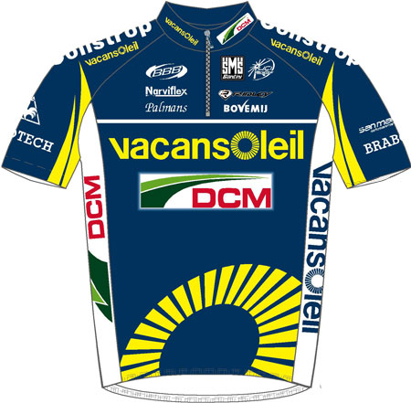 Santini : Team Vacansoleil 2011 Koerstrui 