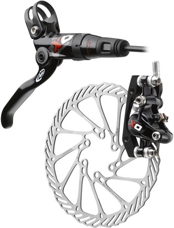 X0 Disc Remset Achter Red 160mm - Achterrem uit de Sram X0 serie.